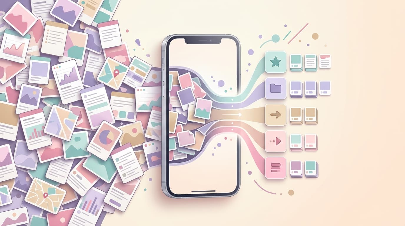 Screenshot Organizer App for iPhone
