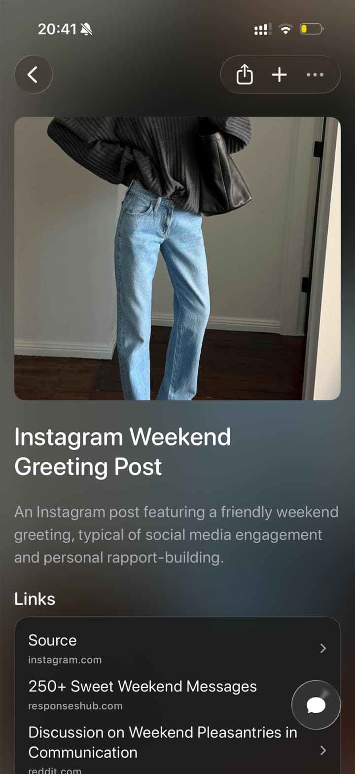 A fashion screenshot organized as a searchable Tote